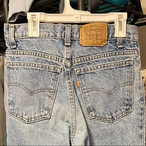 Light Wash High Waisted Levi Jeans